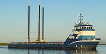 HARVEY PIONEER — Offshore Vessel, United States of America flag, built 2010