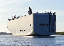 CALIFORNIA HIGHWAY — Ro Ro Cargo Ship, Panama flag, built 2010
