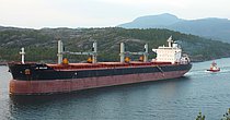 MARIMAN — Bulk Carrier, Marshall Islands flag, built 2012