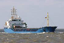 MEMNUNE K — General Cargo Ship, Barbados flag, built 2010