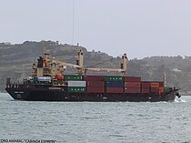 CABINDA EXPRESS — General Cargo Ship, Liberia flag, built 2010