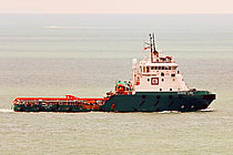 BAHTERA TIARA — Offshore Supporttowing Anchor Handling And Fire Fighting Vessel , Malaysia flag, built 2011