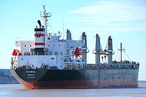 PATRIA — Bulk Carrier, Liberia flag, built 2014