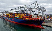 APL BOSTON — Container Carrier, Republic of Singapore flag, built 2013