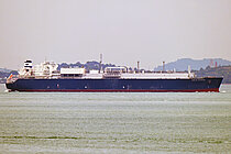 GASLOG SHANGHAI — Membrane Tank Liquefied Natural  Gas Carrier, Bermuda flag, built 2010
