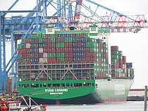 EVER LEGEND — Container Carrier, Singapore flag, built 2010