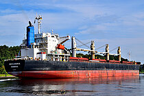 MED LIGURIA — Bulk Carrier, Republic of Liberia flag, built 2012