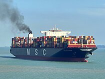 MSC AMSTERDAM — Container Ship, PANAMA flag, built 2015