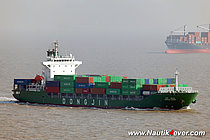 DONGJIN VENUS — Container Ship, KOREA flag, built 2011