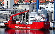 IVALO ARCTICA — Container Ship, Denmark (DIS flag, built 2016