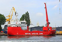 MINIK ARCTICA — Container Ship, Denmark flag, built 2016