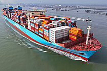 MAGLEBY MAERSK — Container Carrier, Denmark (DIS flag, built 2011