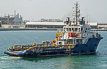 TOPAZ KHUBAYB — Offshore Support And Fire Fighting Vessel, MARSHALL ISLANDS flag, built 2011
