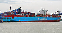 SAN AUGUSTIN MAERSK — Container Carrier, Denmark (DIS flag, built 2013