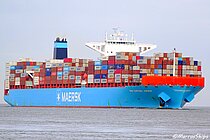 SAN RAPHAEL MAERSK — Container Carrier, The Kingdom of Denmark flag, built 2014