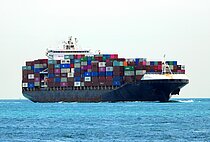 EA JERSEY — Container Ship, SINGAPORE flag, built 2015