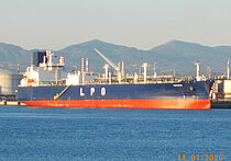 TETHYS — Self Supporting Prismatic Liquefied Petroleum Gas Carrier, Panama flag, built 2013