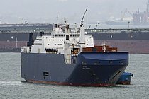 BAHRI JEDDAH — Ro Ro Cargo Ship, Saudi Arabia flag, built 2014