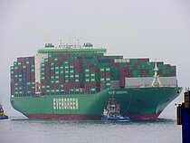 EVER LISSOME — Container Ship, UNITED KINGDOM flag, built 2014