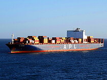 APL DETROIT — Container Carrier, Singapore flag, built 2014
