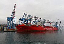 CAP SAN TAINARO — Container Ship, Panama flag, built 2014