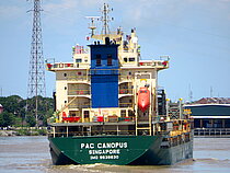 PAC CANOPUS — General Cargo Ship, Singapore flag, built 2013
