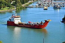 KALEEN — Ro Ro Cargo Ship, AUSTRALIA flag, built 2012