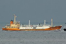 IZUMI MARU No.22 — Gas Tanker, Japan flag, built 2012