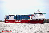 OCEANEX CONNAIGRA — Ro Ro Cargo Ship, CANADA flag, built 2013