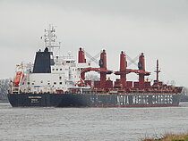 MANTA BINGUL — Bulk Carrier, Republic of the Marshall Islands flag, built 2013