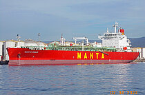 MANTA DICLE — Gas Tanker, Panama flag, built 2013