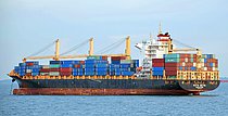 KOTA SETIA — Container Ship, SINGAPORE flag, built 2015