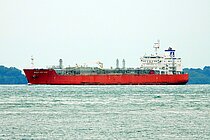 NAVIGATOR BALEARIC — Gas Tanker, The Kingdom of Denmark flag, built 2012