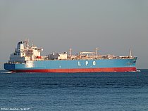 ALBERT — Gas Tanker, Panama flag, built 2014