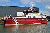 GUARDVESSEL ADVANCER — Service Ship, Denmark flag, built 2013