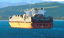 SAN FERNANDO — Container Ship, MARSHALL ISLANDS flag, built 2015