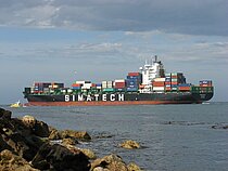 GFS GISELLE — Container Ship, SINGAPORE flag, built 2015