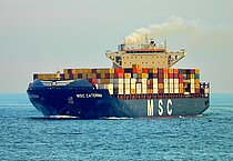 MSC CATERINA — Container Ship, PORTUGAL flag, built 2015