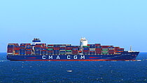 CMA CGM VOLGA — Container Ship, MALTA flag, built 2015