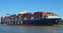 CMA CGM B FRANKLIN — Container Ship, Malta flag, built 2015