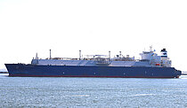 GASLOG GENEVA — Membrane Tank Liquefied Natural  Gas Carrier, Bermuda flag, built 2013