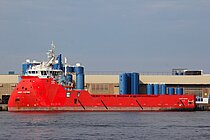 MENDERES — Platform Supply Ship, Republic of Türkiye flag, built 2016