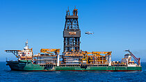 SANTORINI — Drill Ship, BAHAMAS flag, built 2021