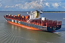 MSC ANZU — Container Ship, Portugal (Madeira) flag, built 2015