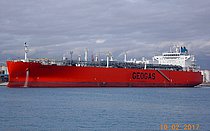 DELMA — Gas Tanker, Liberia flag, built 2016