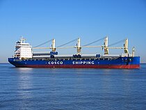 TIAN ZHEN — Specialized Cargo Ship, CHINA flag, built 2016