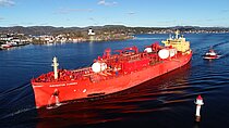 NAVIGATOR AURORA — Gas Tanker, Republic of Liberia flag, built 2016