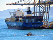 COSCO SHIPPING VOLGA — Container Ship, HONG KONG flag, built 2017
