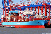 MAERSK SARAT — Container Ship, Liberia flag, built 2015