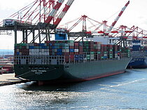 TAIPEI TRIUMPH — Container Carrier, Singapore flag, built 2014